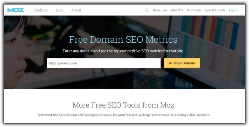 Moz Free SEO Domain Metrics Tool | B-SeenOnTop