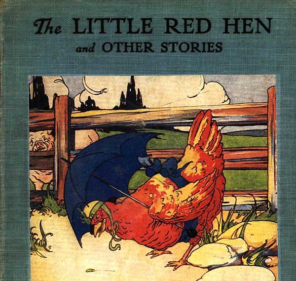 The Little Red Hen book cover on the not every business cut out for seo blog post
