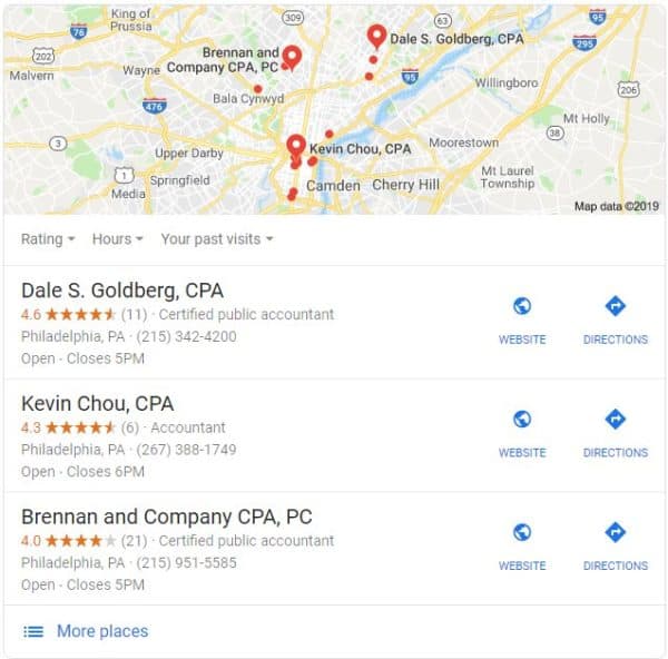 Local SEO Services Philadelphia | Local Search Pack Results | B-SeenOnTop 